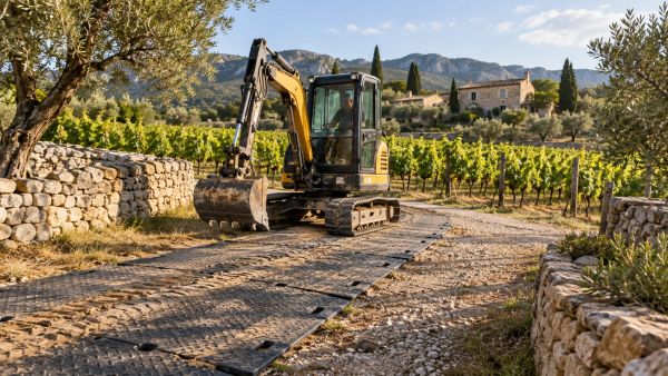 Les meilleures astuces pour protéger les accès internes lors du passage d'engins